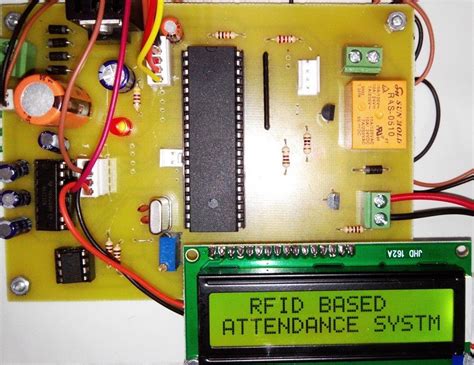 cost of rfid based attendance system|rfid based attendance system using 8051.